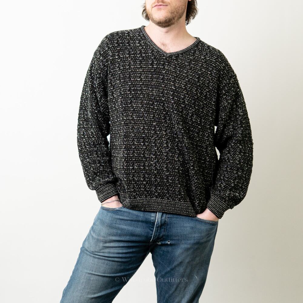 Ermenegildo Zegna V-Neck Knit Sweater - XL - Picture 5 of 11